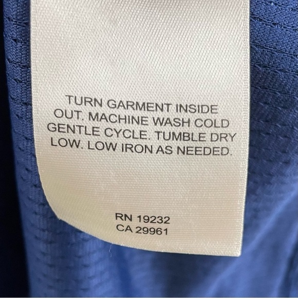 Alfred Dunner Royal Blue Ruched Lightweight Zip Up 3/4 Sleeve Pockets Jacket - Picture 10 of 10